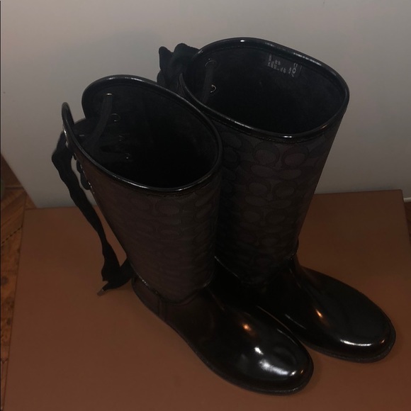 Coach Rainboots - Picture 4 of 8